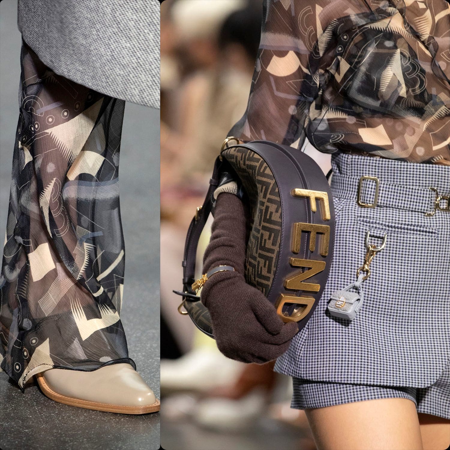 Fendi 2022-2023 秋冬特写细节配饰 Runway 杂志