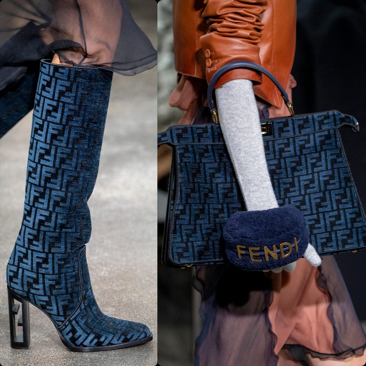 Fendi 2022-2023 秋冬特写细节配饰 Runway 杂志