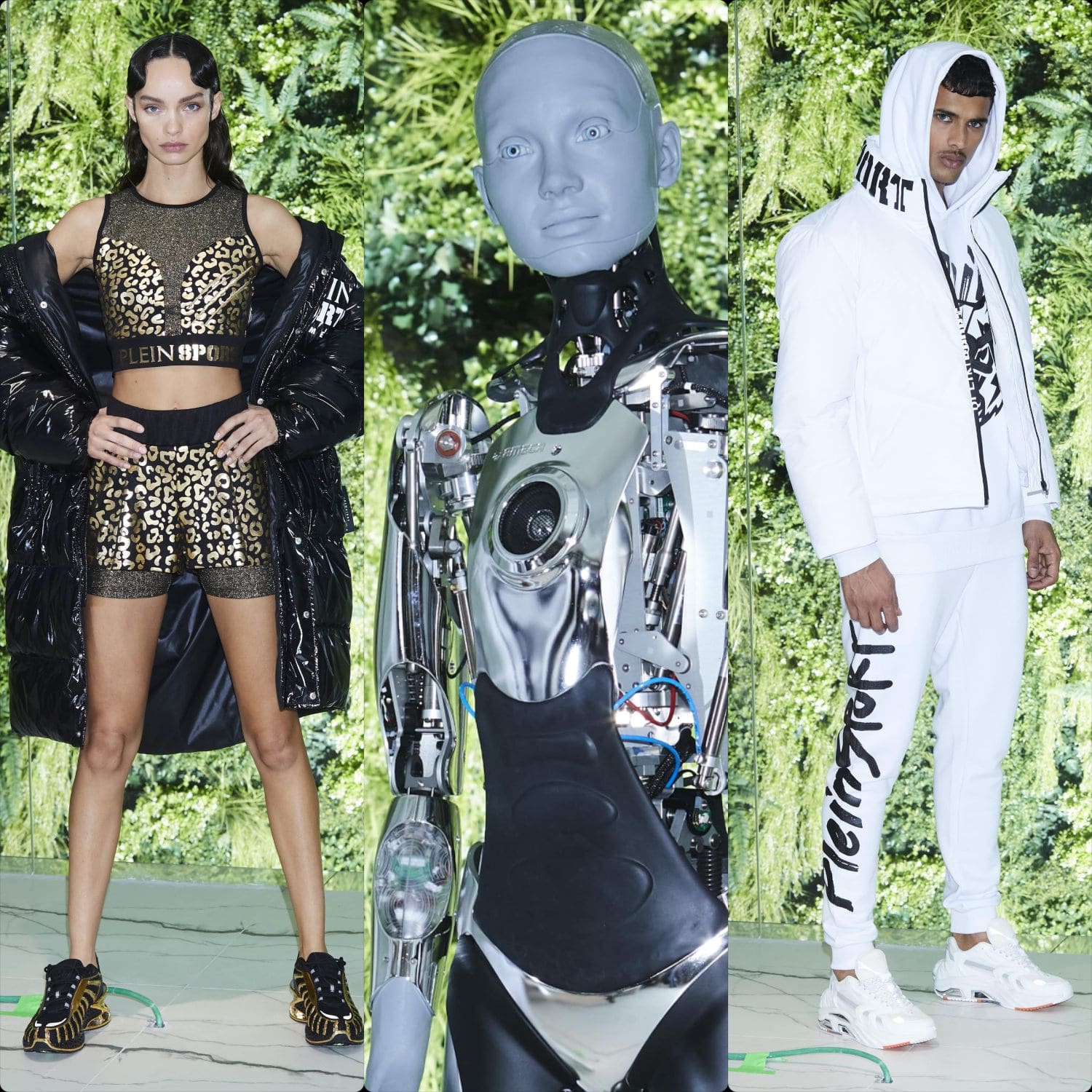 Plein Sport Fall 2022 первая коллекция NFT Milan Runway Журнал