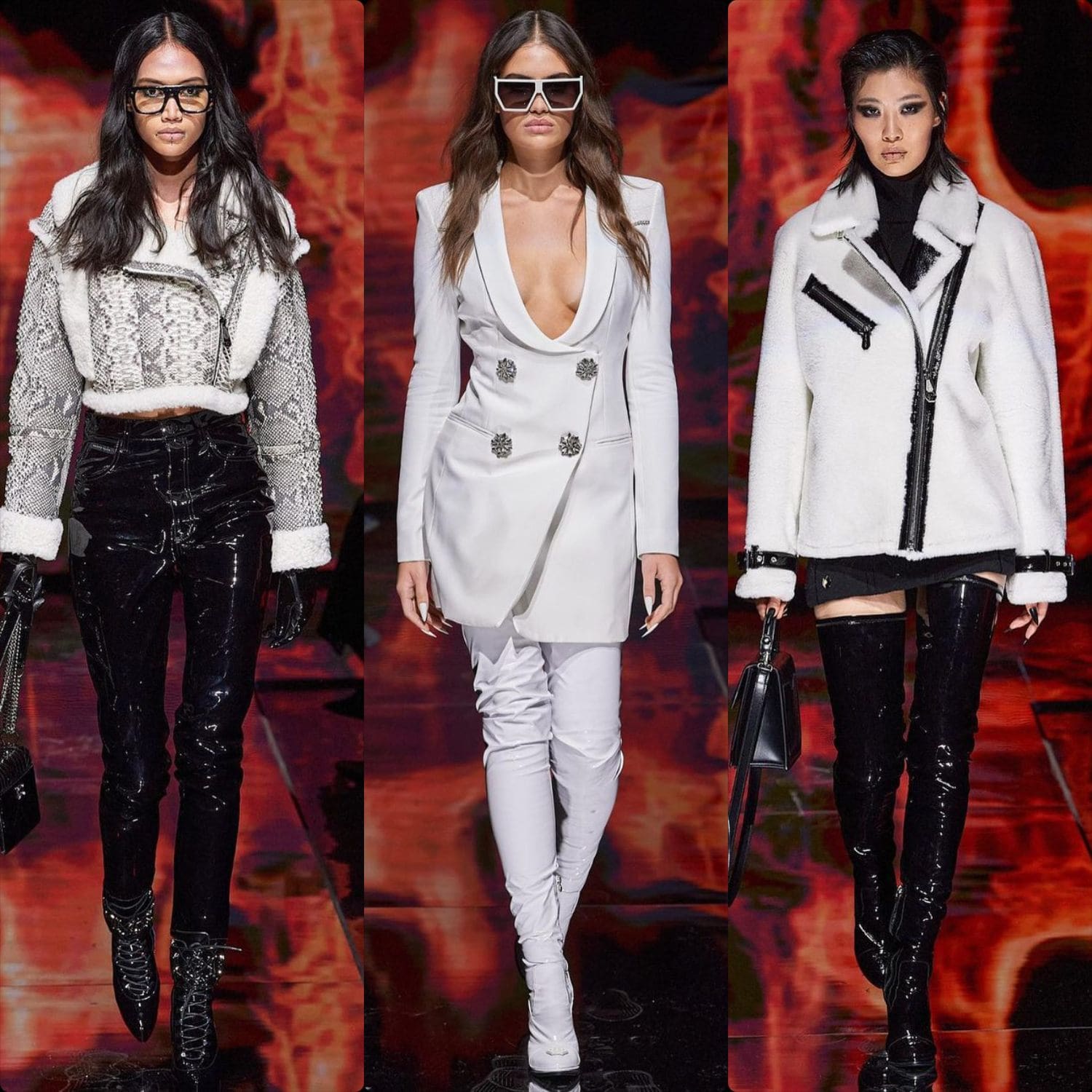 Philipp Plein outono inverno 2022-2023 Milão Runway revista