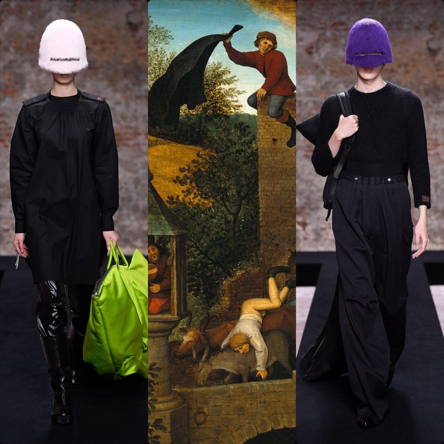 Raf Simons Autunno Inverno 2022-2023 Londra di RUNWAY MAGAZINE