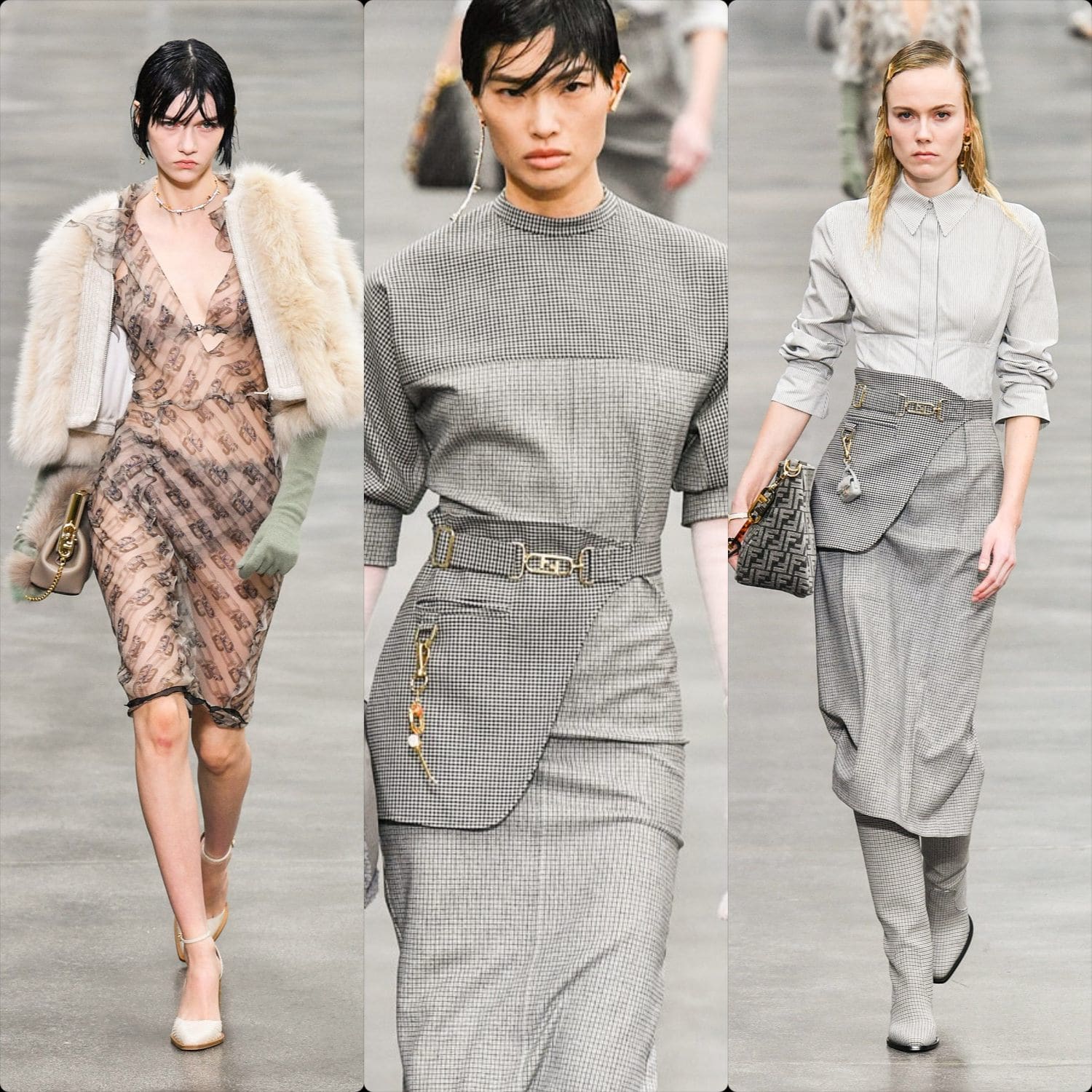 Fendi Outono Inverno 2022-2023 Milão Runway revista