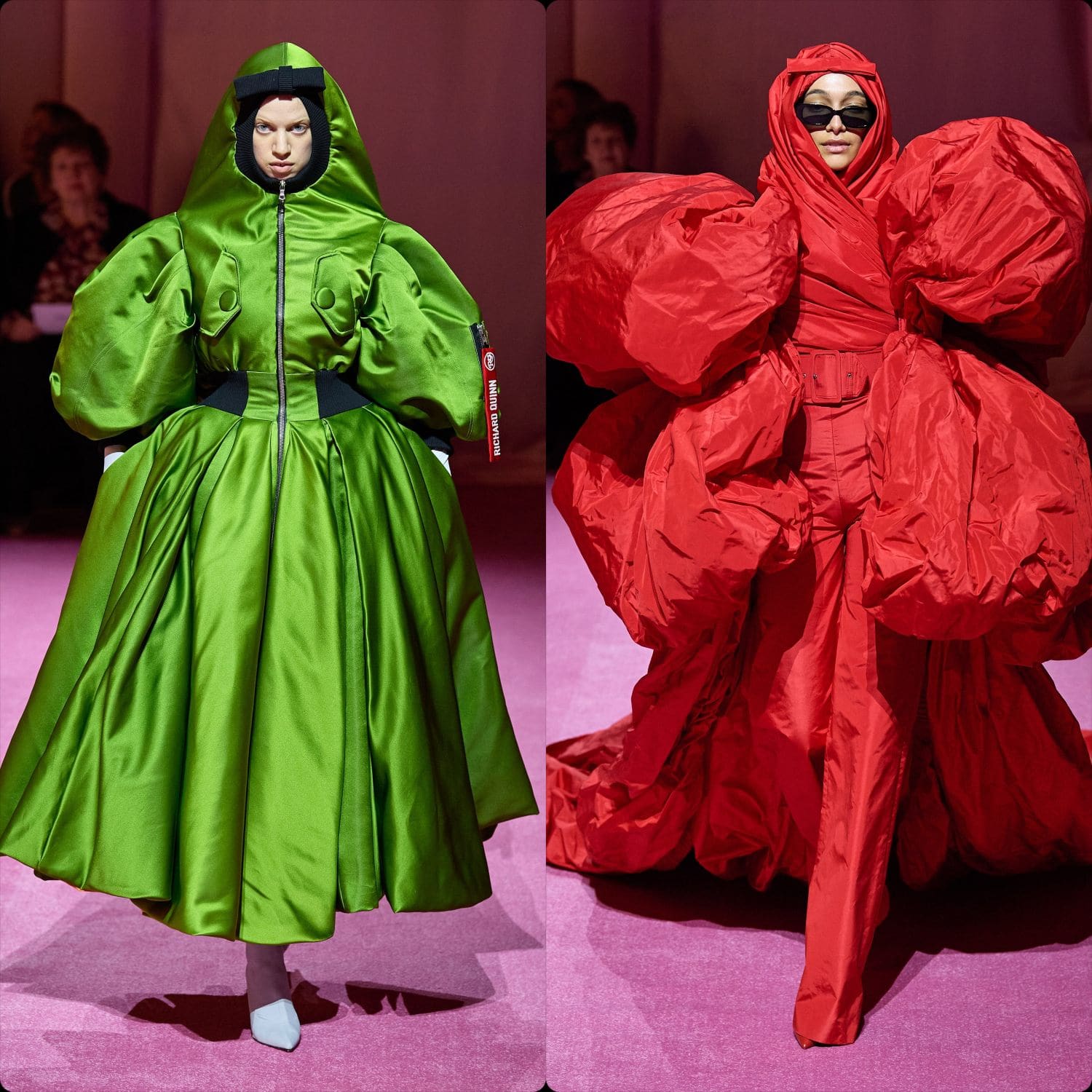 Richard Quinn Outono Inverno 2022-2023 Londres por RUNWAY MAGAZINE