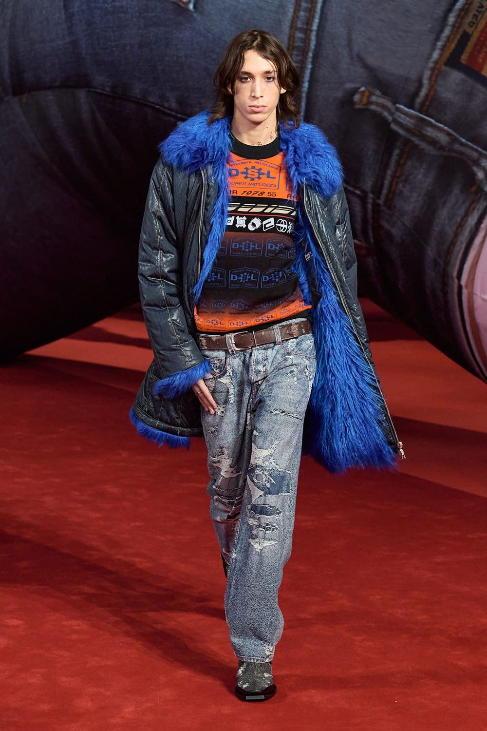 Diesel Outono Inverno 2022-2023 Milão Runway revista