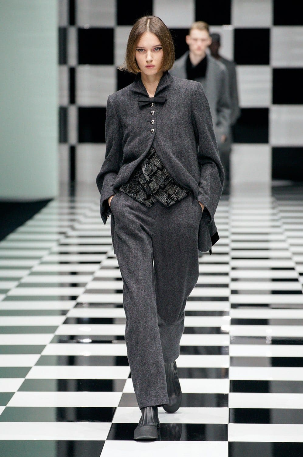 Emporio Armani Otoño Invierno 2022-2023 Milán Runway Revista