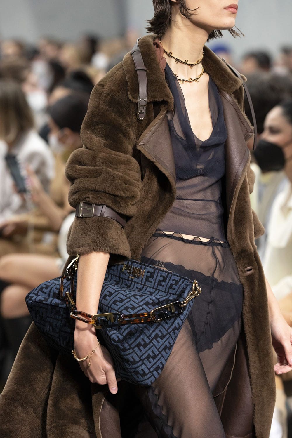 Fendi 2022-2023 秋冬特写细节配饰 Runway 杂志