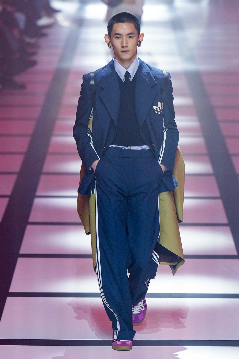 Gucci x Adidas Automne 2022-2023 Runway Magazine