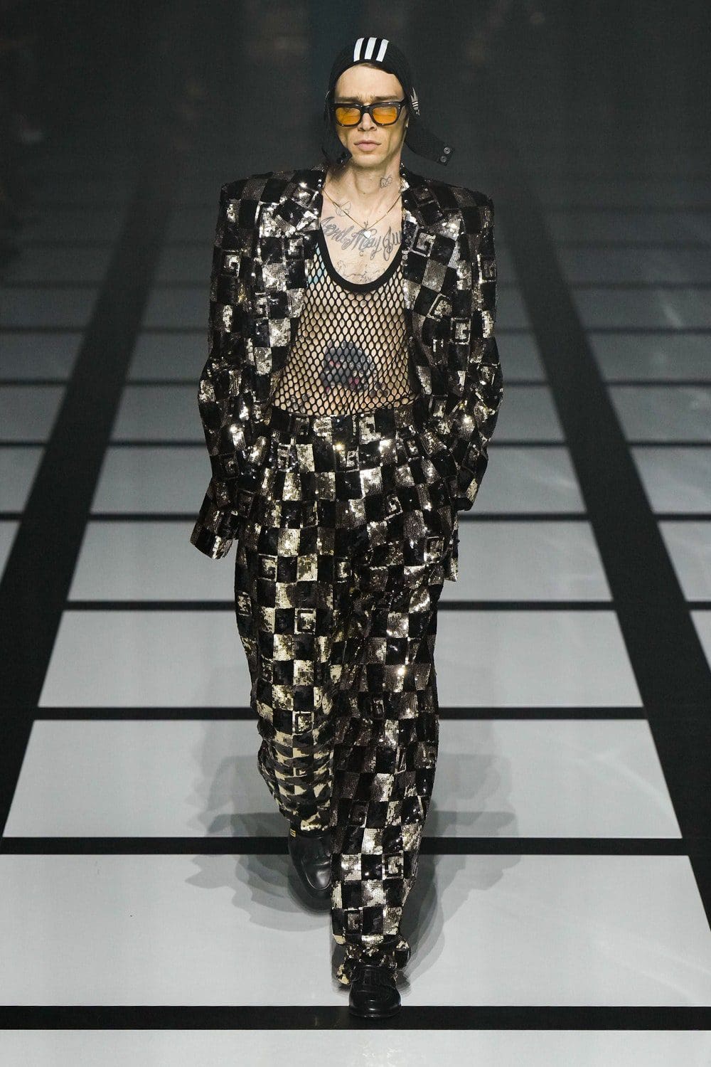 Gucci x Adidas Automne 2022-2023 Runway Magazine