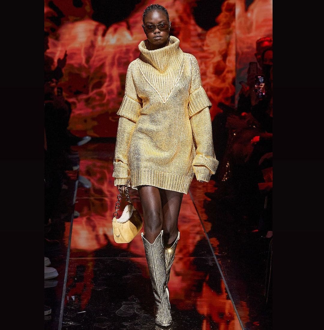 Philipp Plein outono inverno 2022-2023 Milão Runway revista
