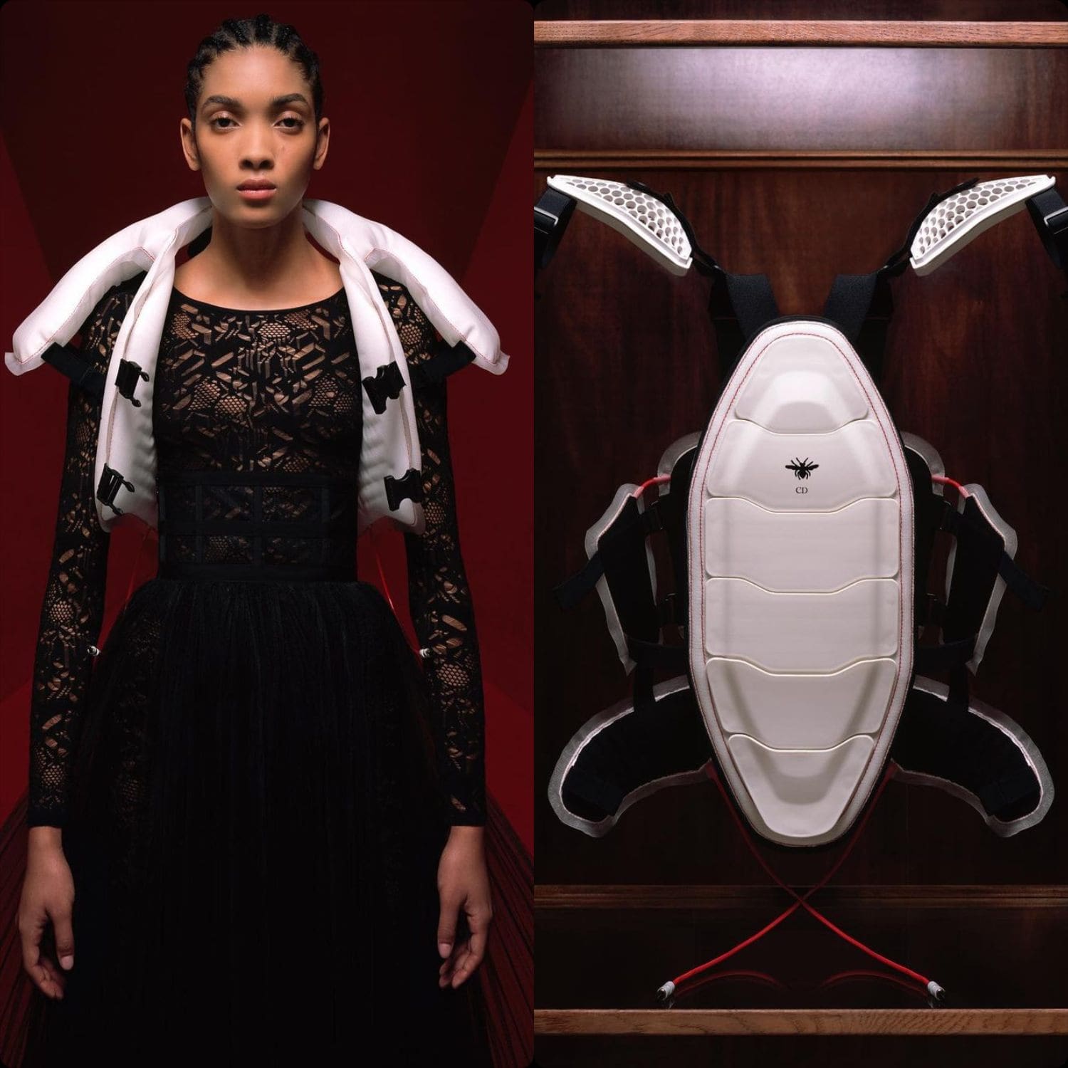 Dior Herbst Winter 2022-2023 Details, Nahaufnahme, Inspiration Paris Runway Magazin