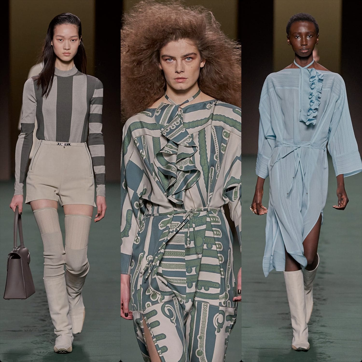 Hermes Herbst Winter 2022-2023 Paris Runway Magazin