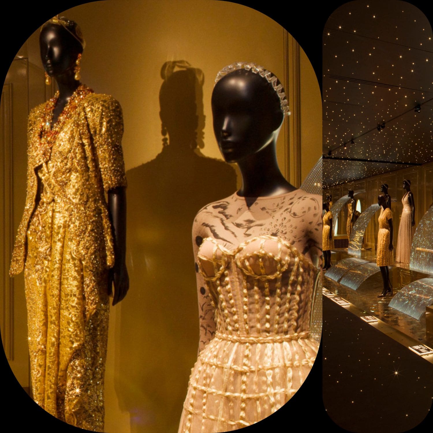 DIOR GALERIE 30 Avenue Montaigne - Die Macht des Goldes - von RUNWAY MAGAZINE