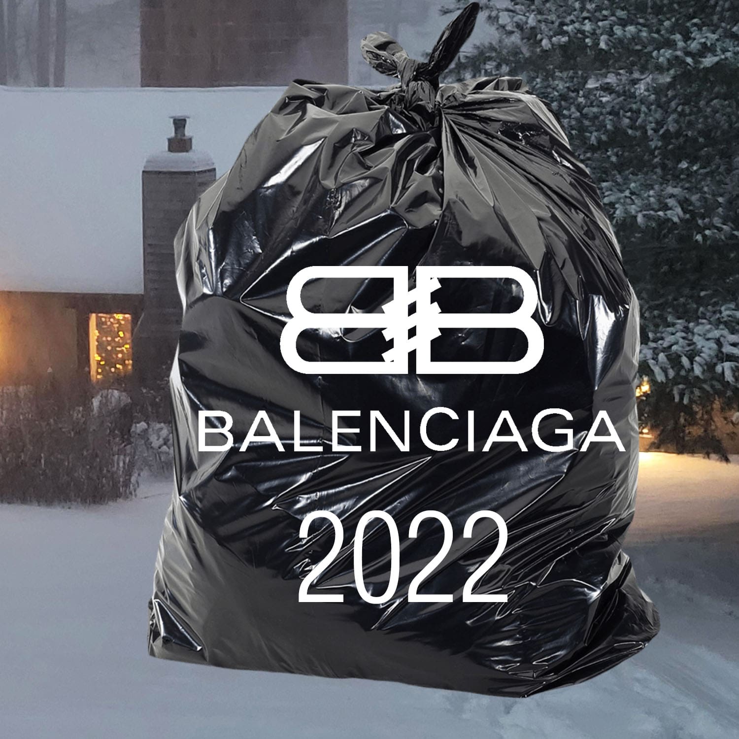 Balenciaga 2022 trash bag by RUNWAY MAGAZINE