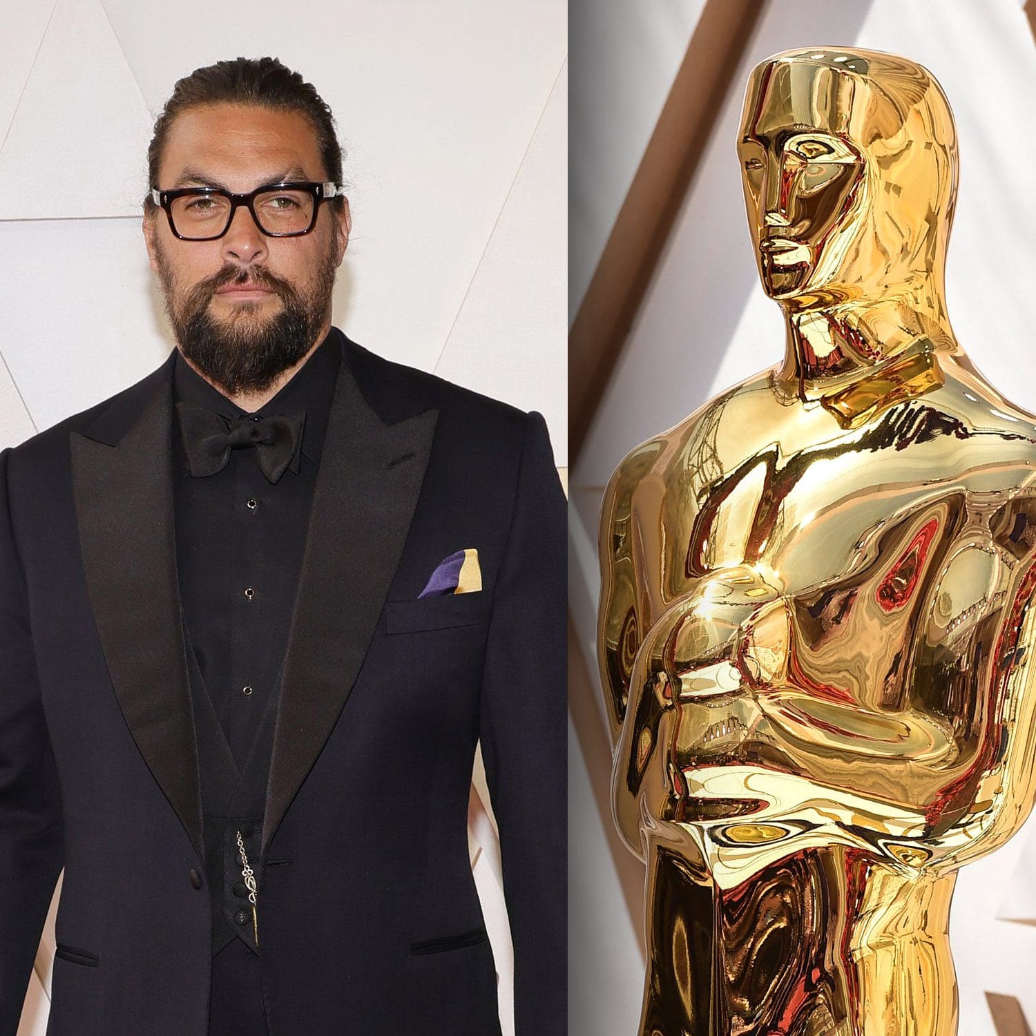 Jason Momoa asiste a los Oscar 2022 Runway Revista