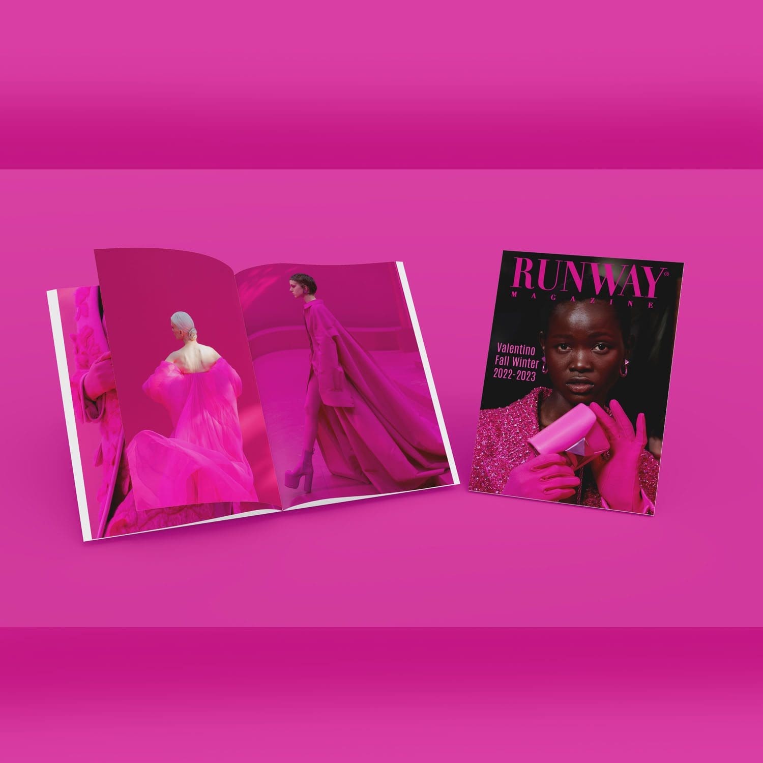 Valentino Pink special Issue Fall 2022-2023 Runway Magazine