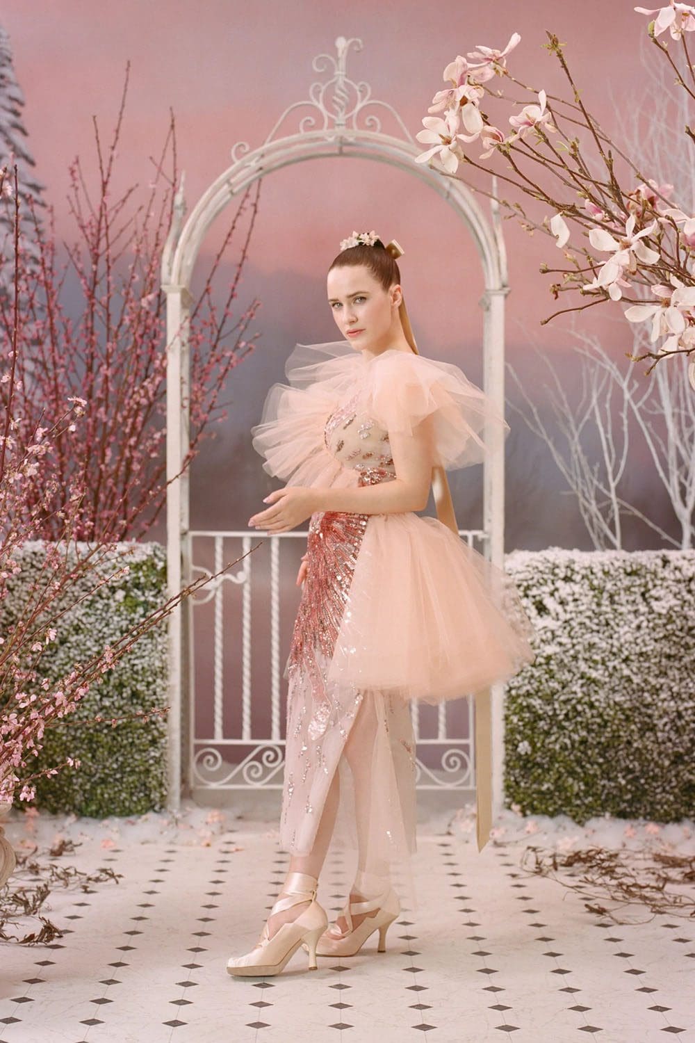 Rodarte осень-зима 2022 2023 дизайн Кейт и Лауры Малливи, фото Дарьи Кобаяши Рич runway журнал (10)