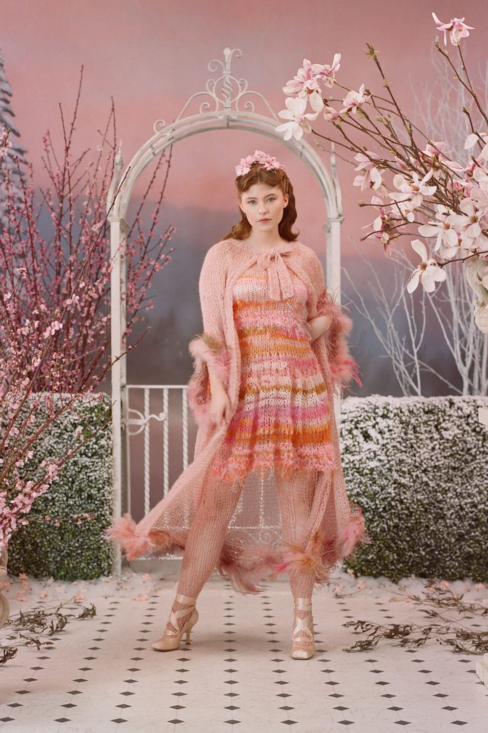 Rodarte осень-зима 2022 2023 дизайн Кейт и Лауры Малливи, фото Дарьи Кобаяши Рич runway журнал (32)