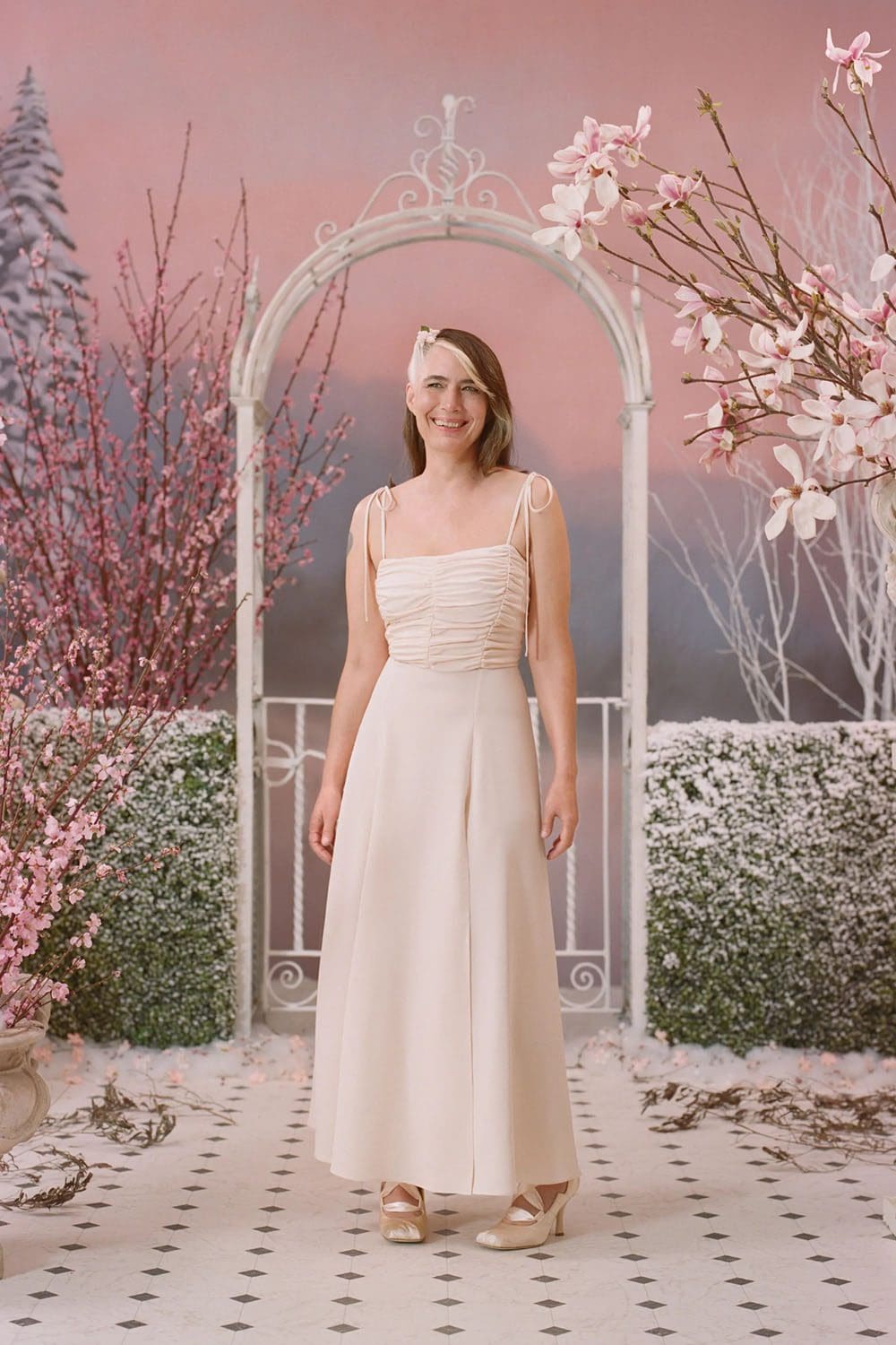 Rodarte осень-зима 2022 2023 дизайн Кейт и Лауры Малливи, фото Дарьи Кобаяши Рич runway журнал (45)