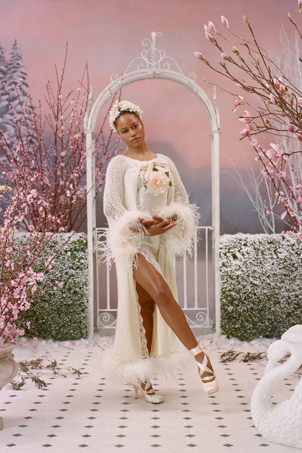 Rodarte осень-зима 2022 2023 дизайн Кейт и Лауры Малливи, фото Дарьи Кобаяши Рич runway журнал (47)