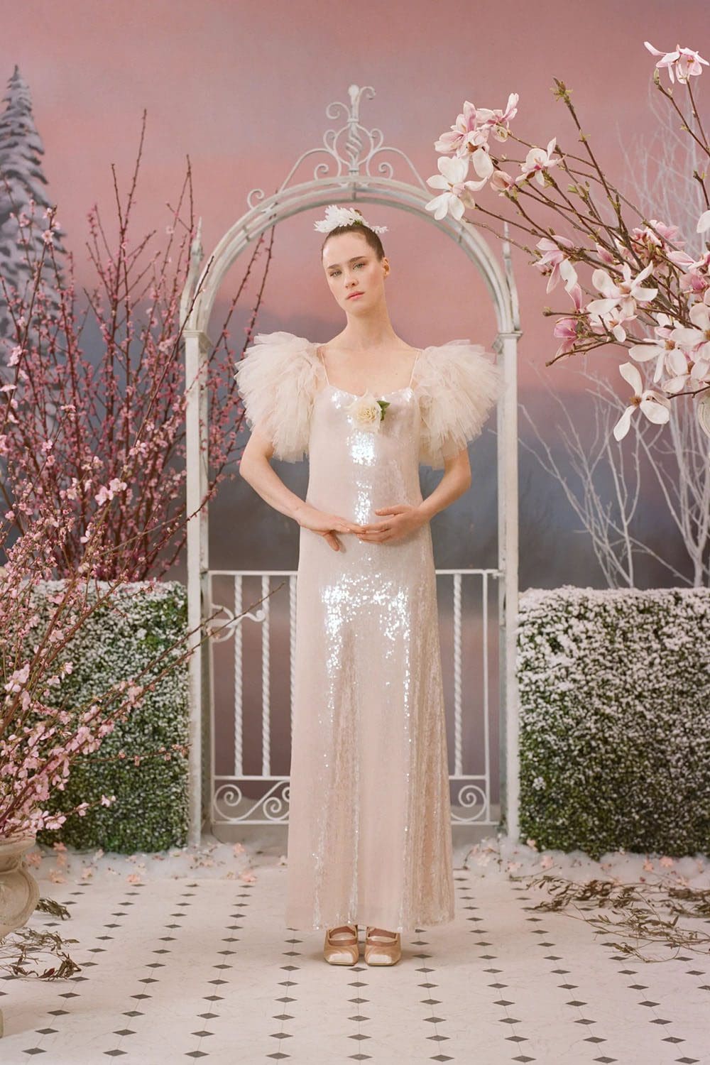 Rodarte осень-зима 2022 2023 дизайн Кейт и Лауры Малливи, фото Дарьи Кобаяши Рич runway журнал (50)