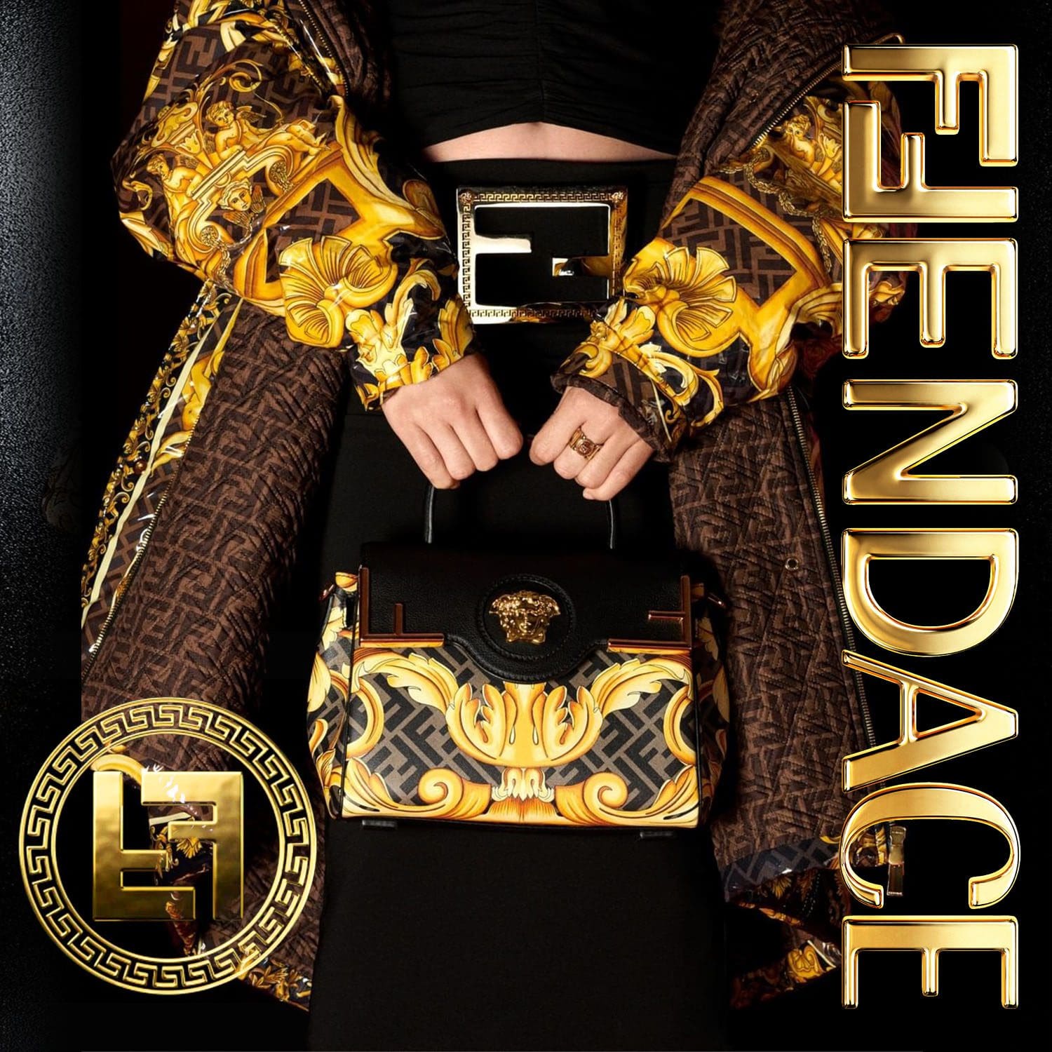 Fendace — коллаборация Fendi Versace — май 2022 г. Runway Журнал