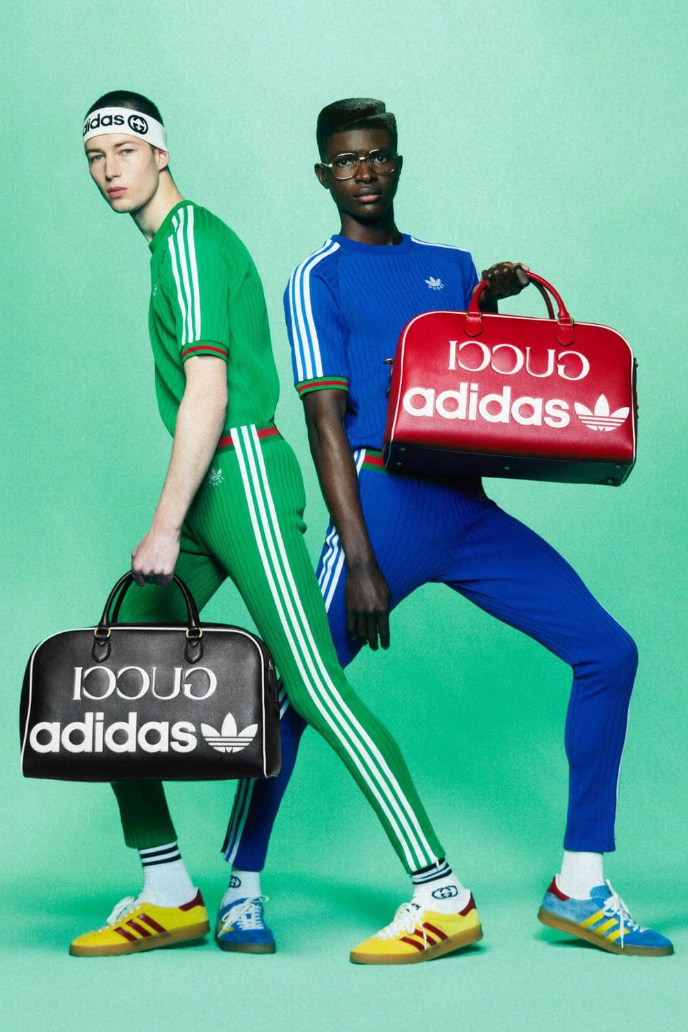 adidas x gucci 2022 все образы runway журнал (17)