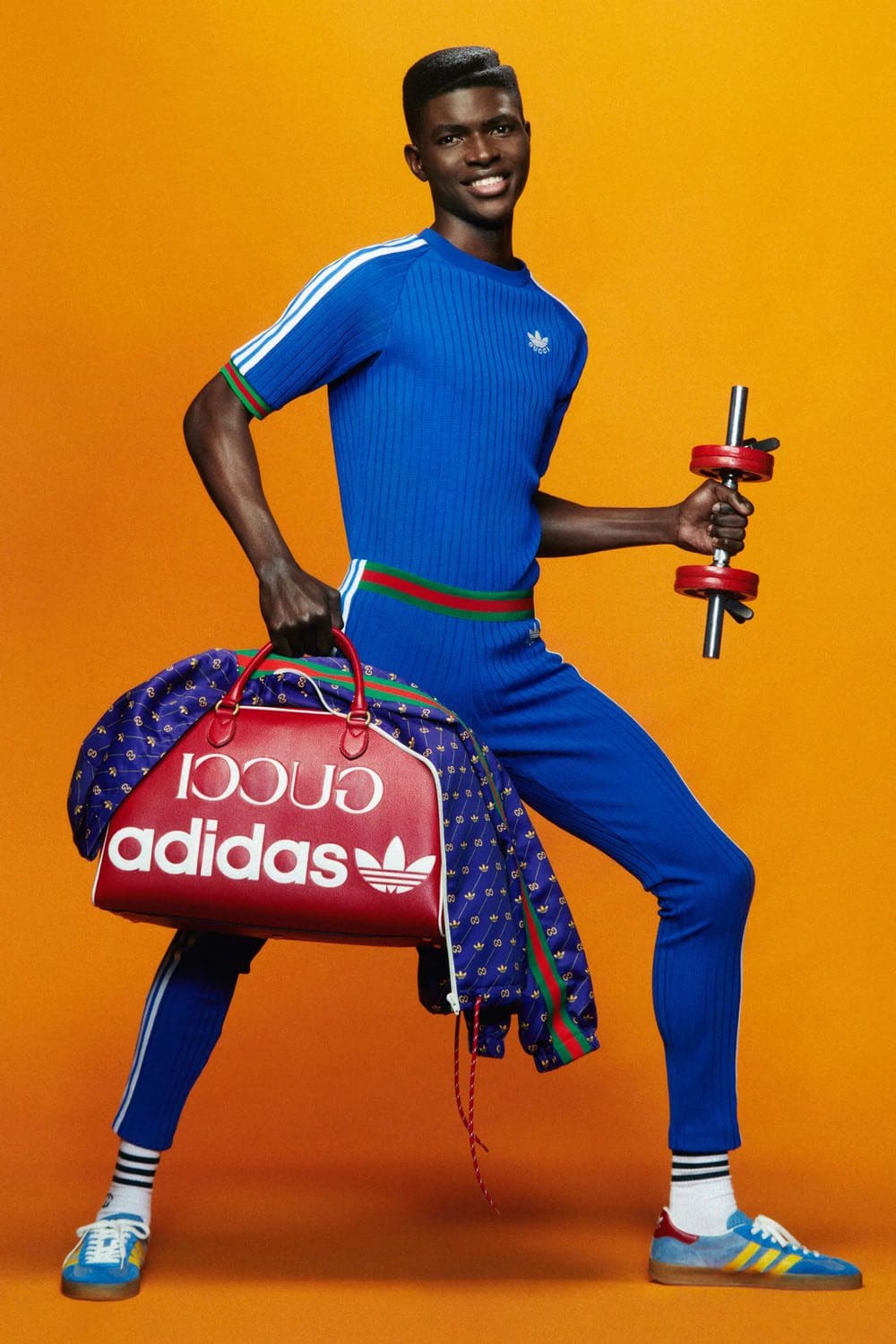adidas x gucci 2022 все образы runway журнал (18)