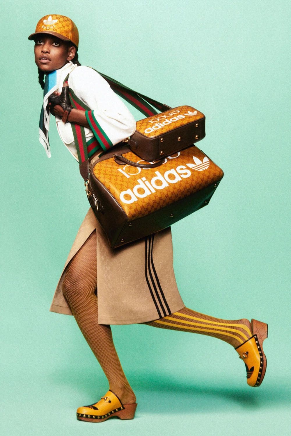 adidas x gucci 2022 все образы runway журнал (32)