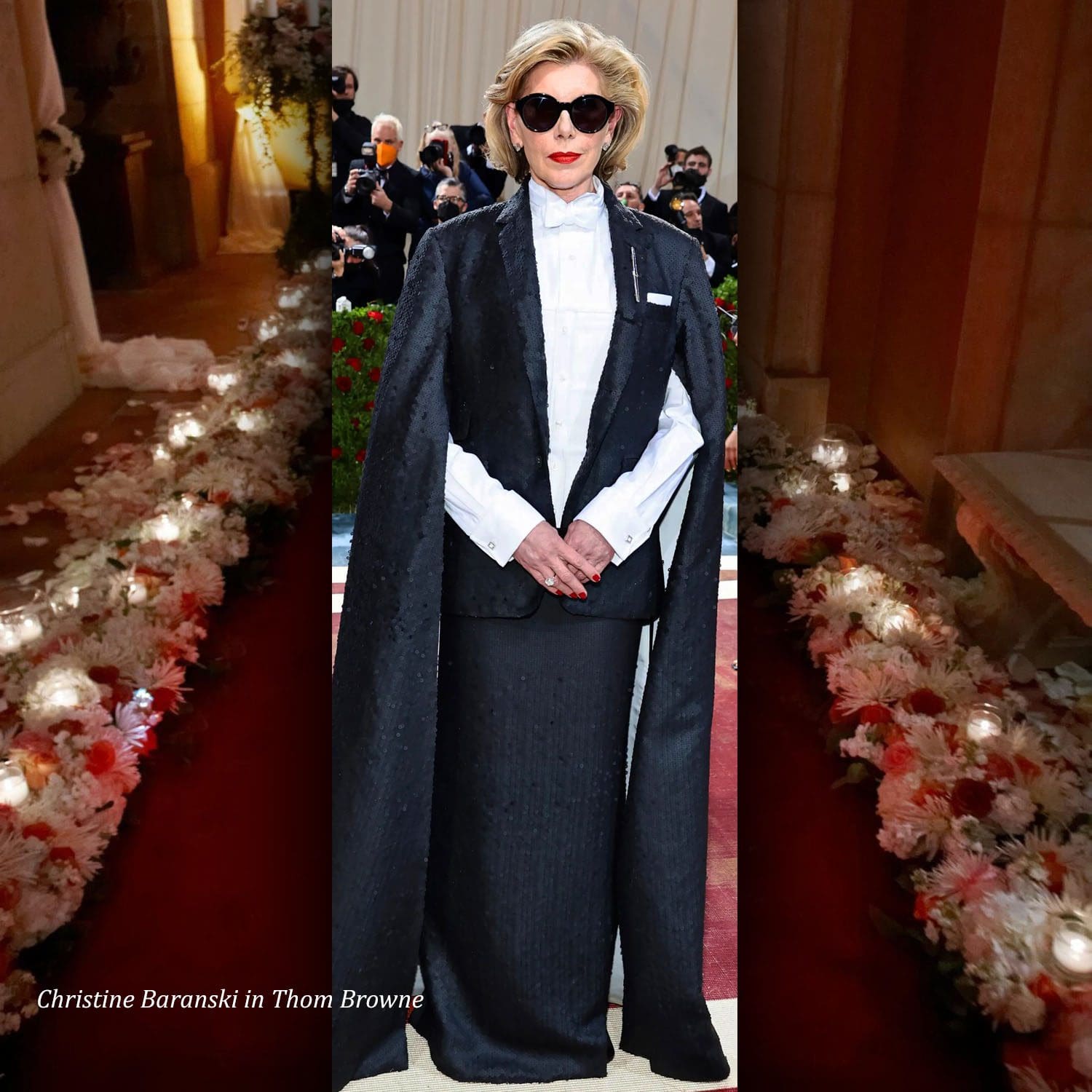 The MetGala2022のThomBrowneのChristineBaranski Runway Magazineに