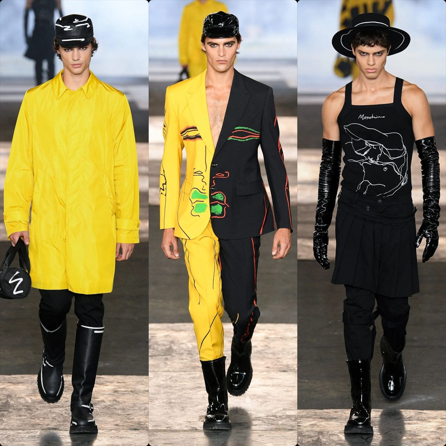 Moschino Homme Printemps Été 2023 Runway Magazine