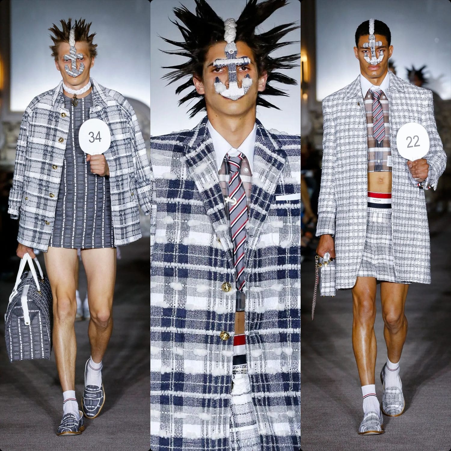 トムブラウン2023年春夏 Runway Magazineに