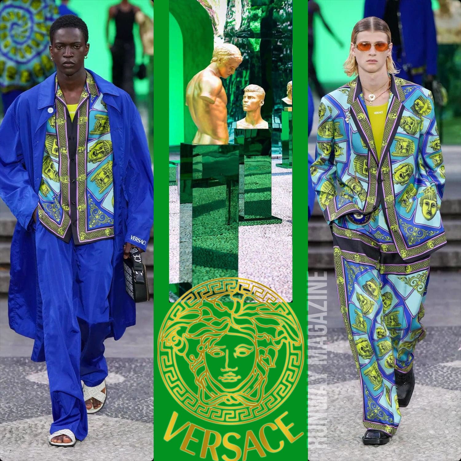 Versace Men Spring Summer 2023 Runway Magazine