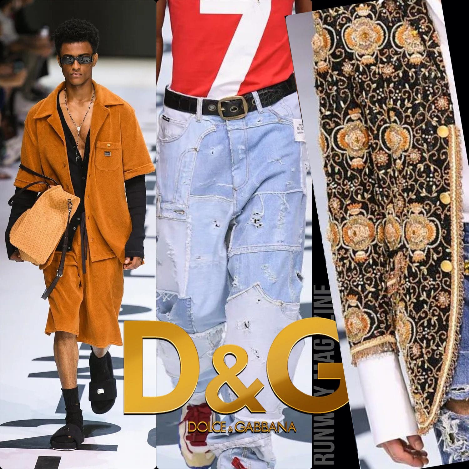 Dolce Gabbana Men Весна Лето 2023 Runway Журнал