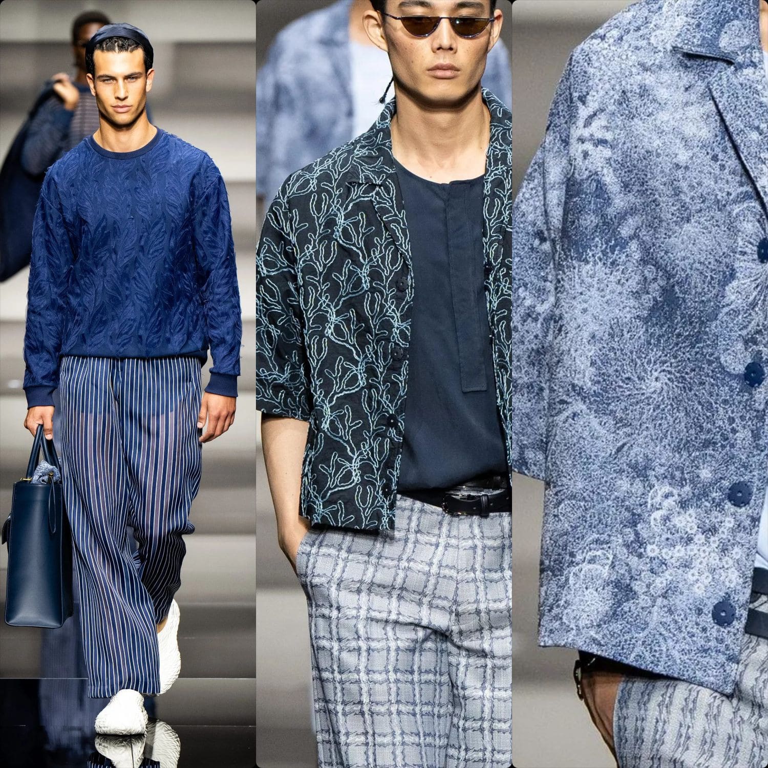 Emporio Armani Hombre Primavera Verano 2023 Runway Revista