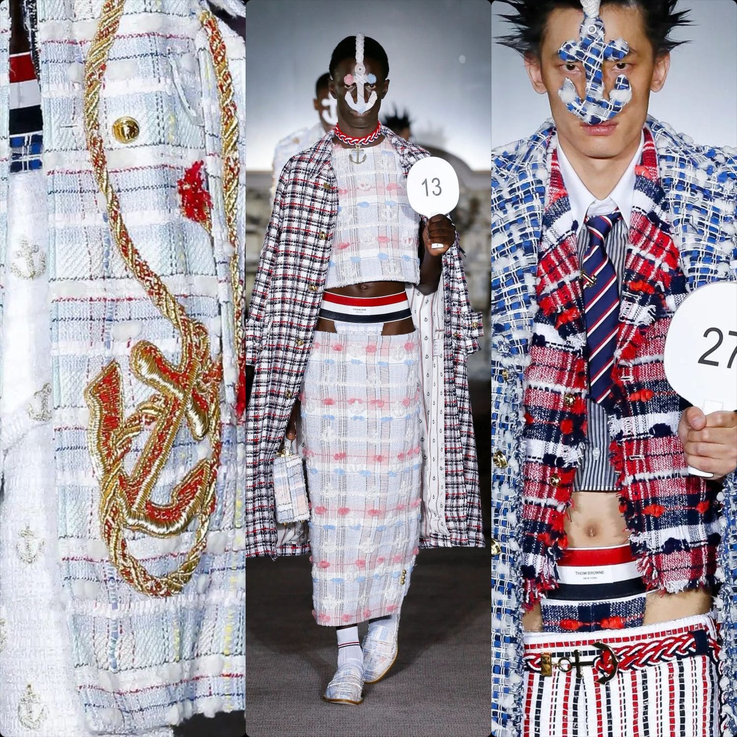 トムブラウン2023年春夏 Runway Magazineに