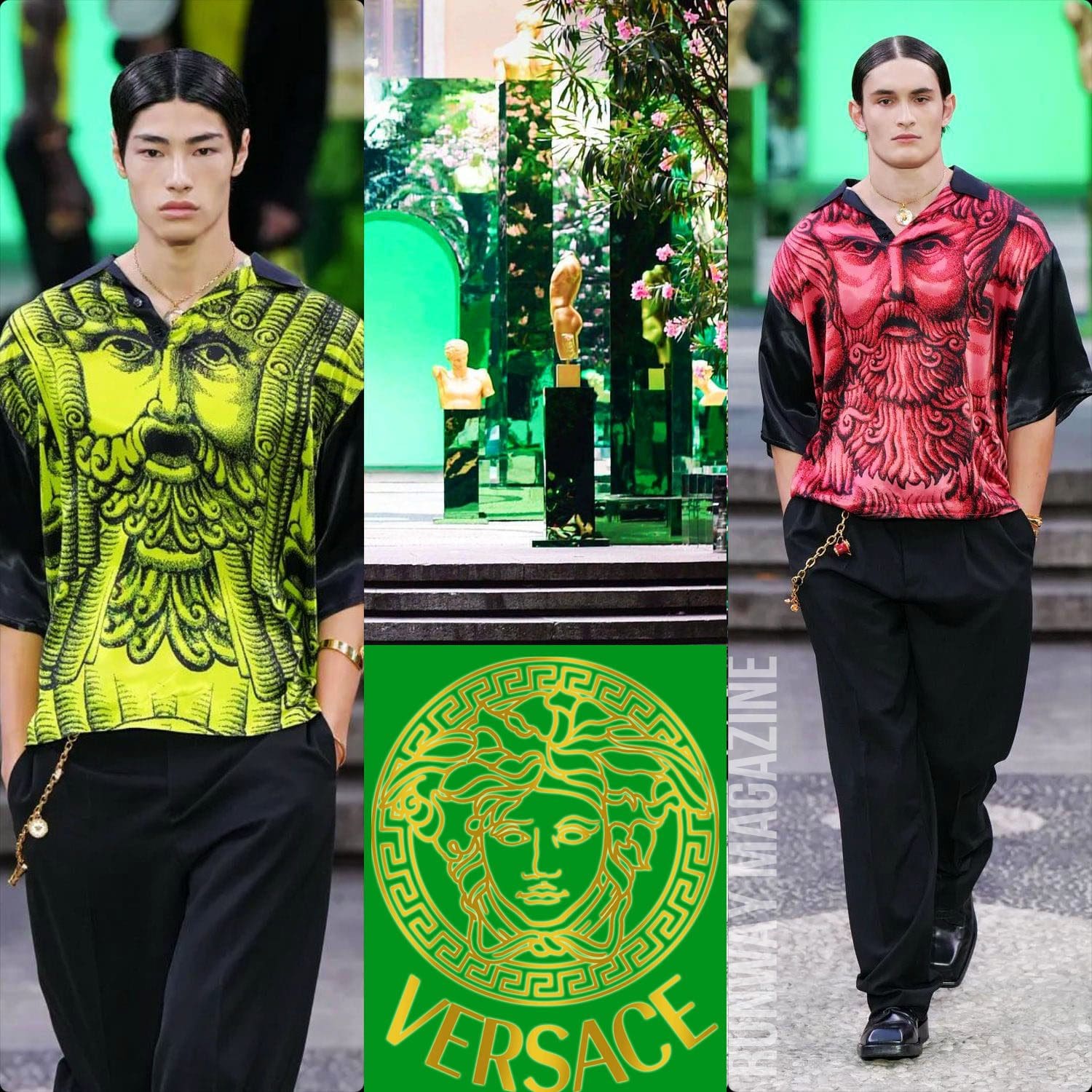 Versace Men Spring Summer 2023 Runway Magazine