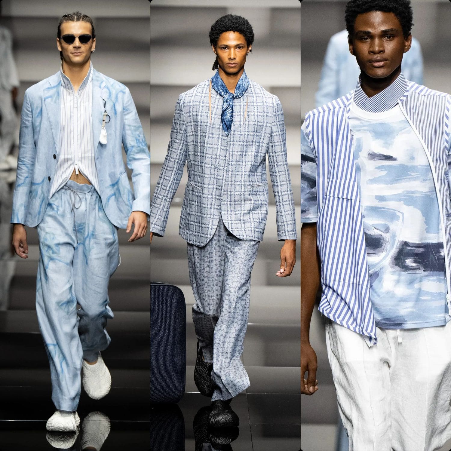 Emporio Armani Hombre Primavera Verano 2023 Runway Revista