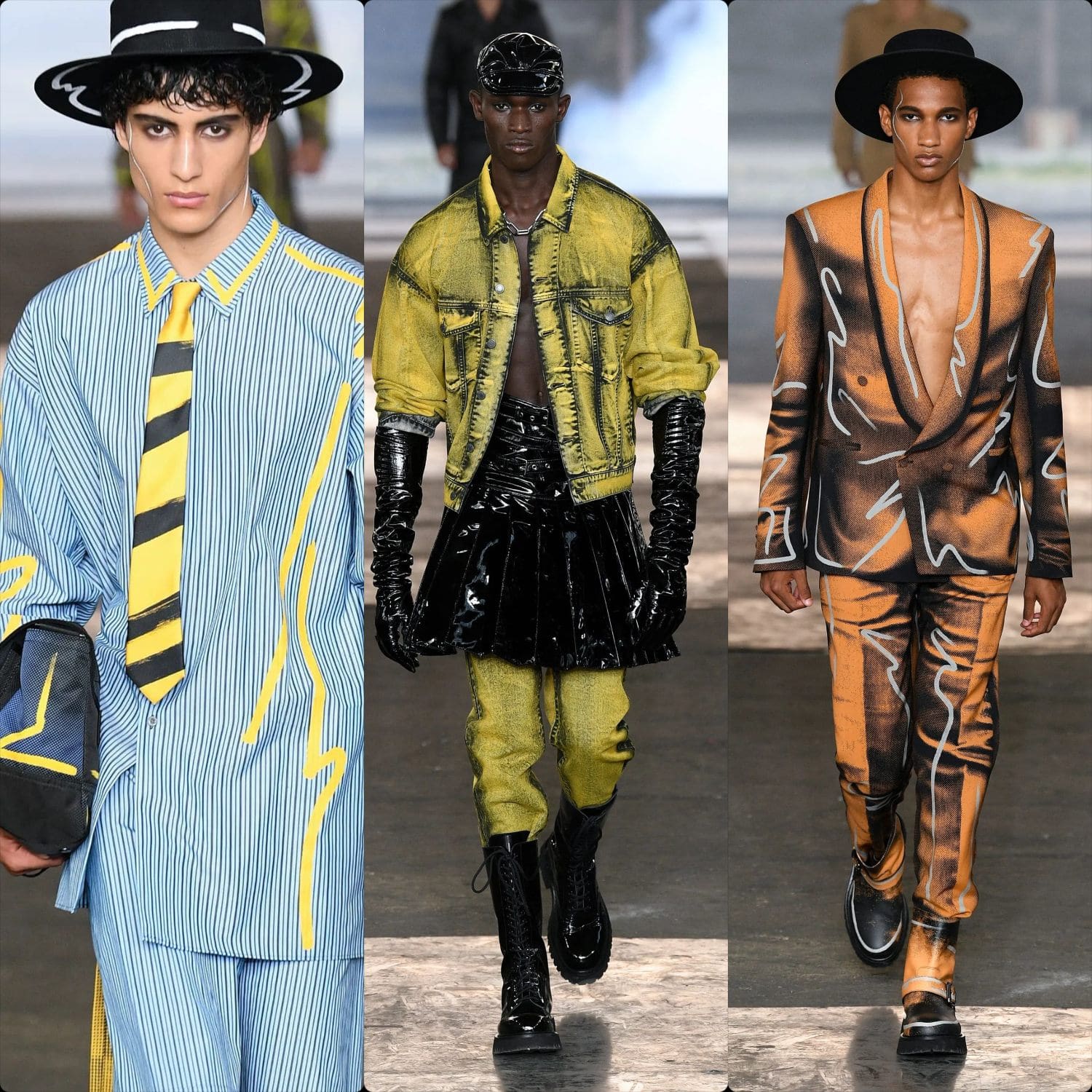 Moschino Homme Printemps Été 2023 Runway Magazine