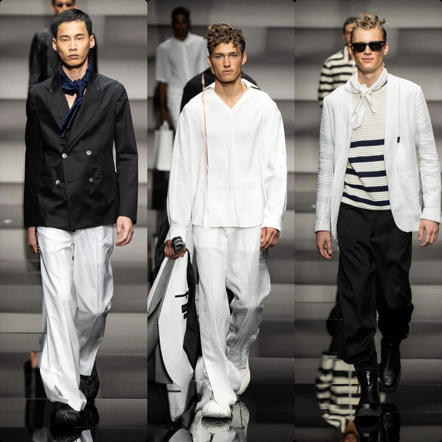 Emporio Armani Hombre Primavera Verano 2023 Runway Revista