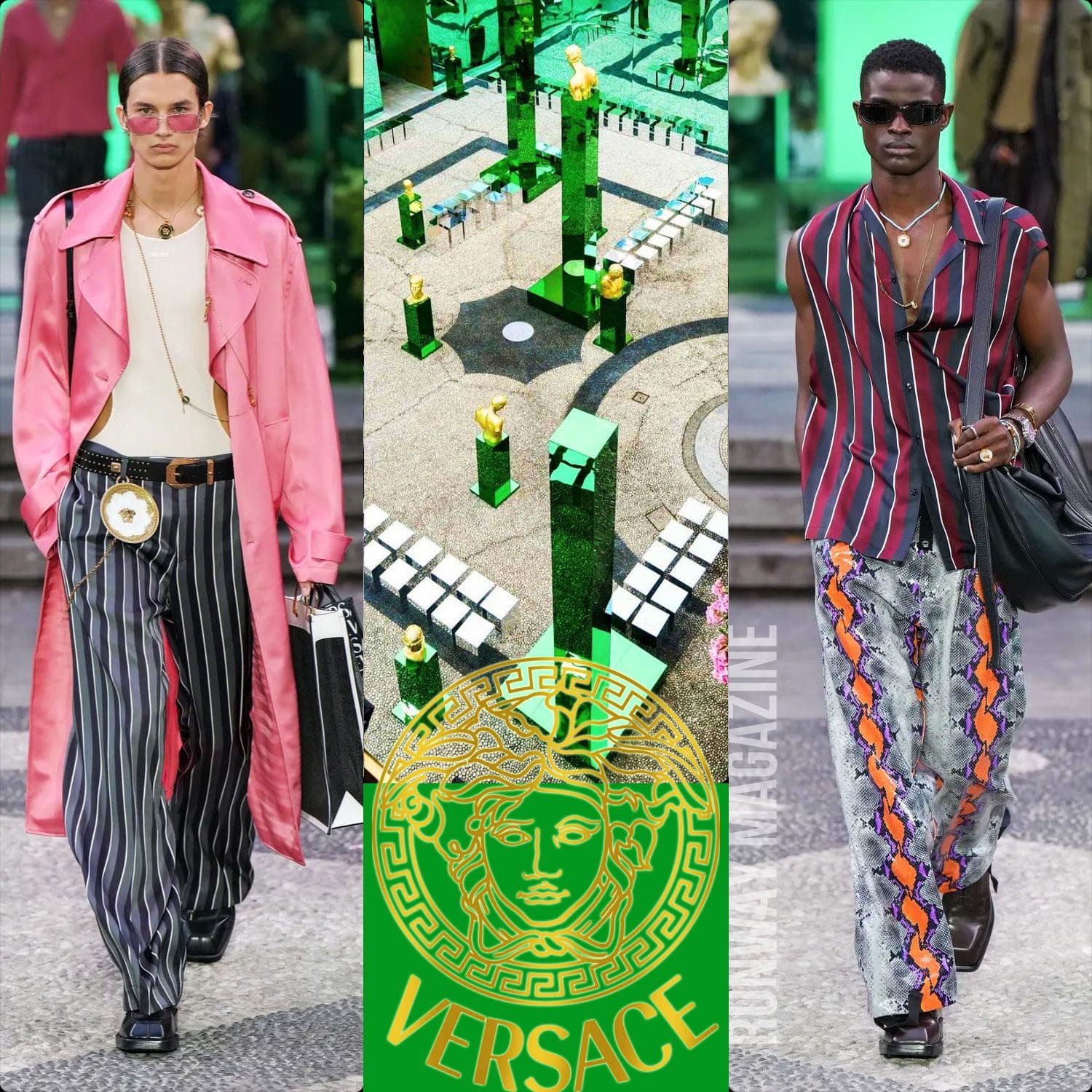 Versace Men Spring Summer 2023 Runway Magazine