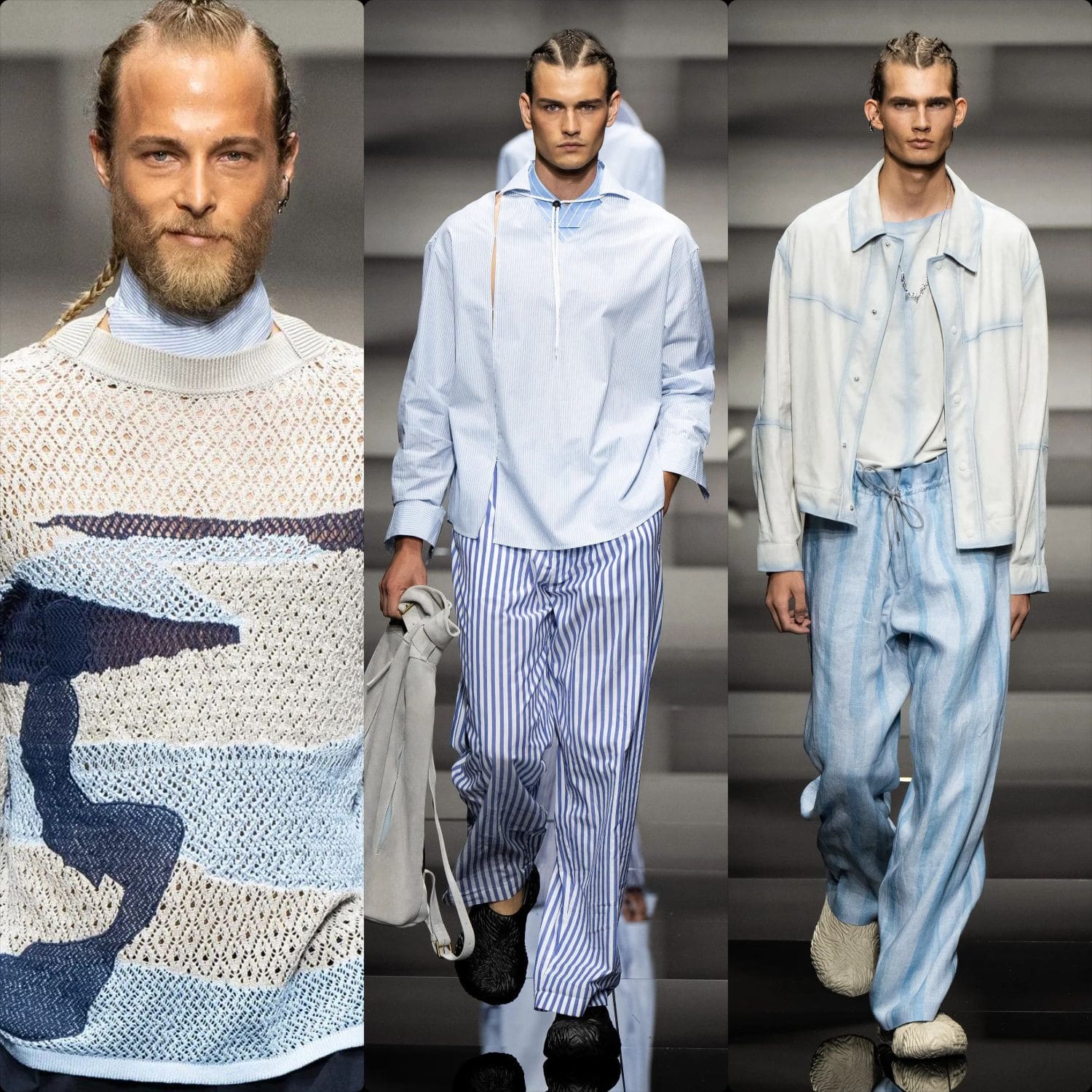 Emporio Armani Hombre Primavera Verano 2023 Runway Revista