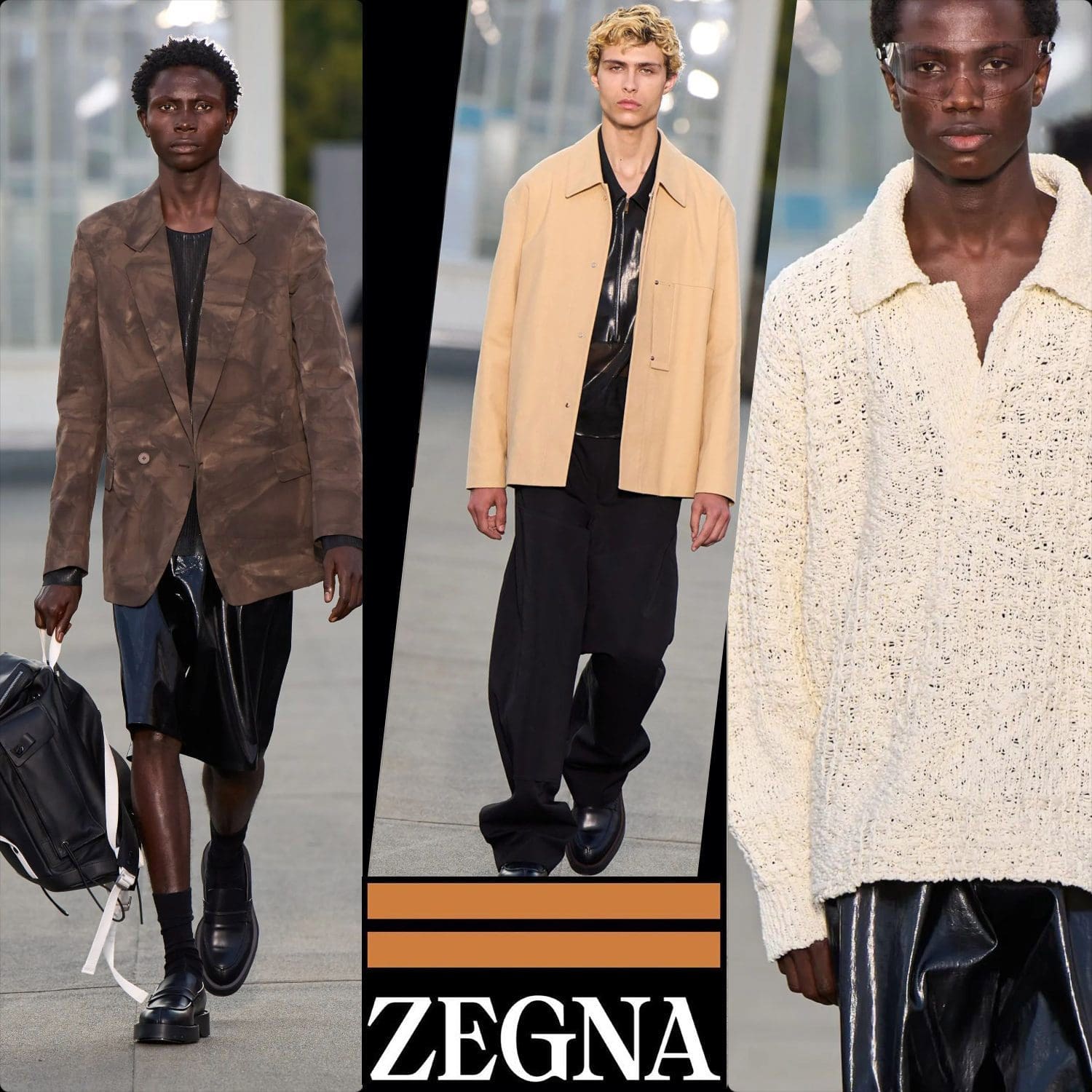 Zegna Мужчины Весна Лето 2023 Runway Журнал