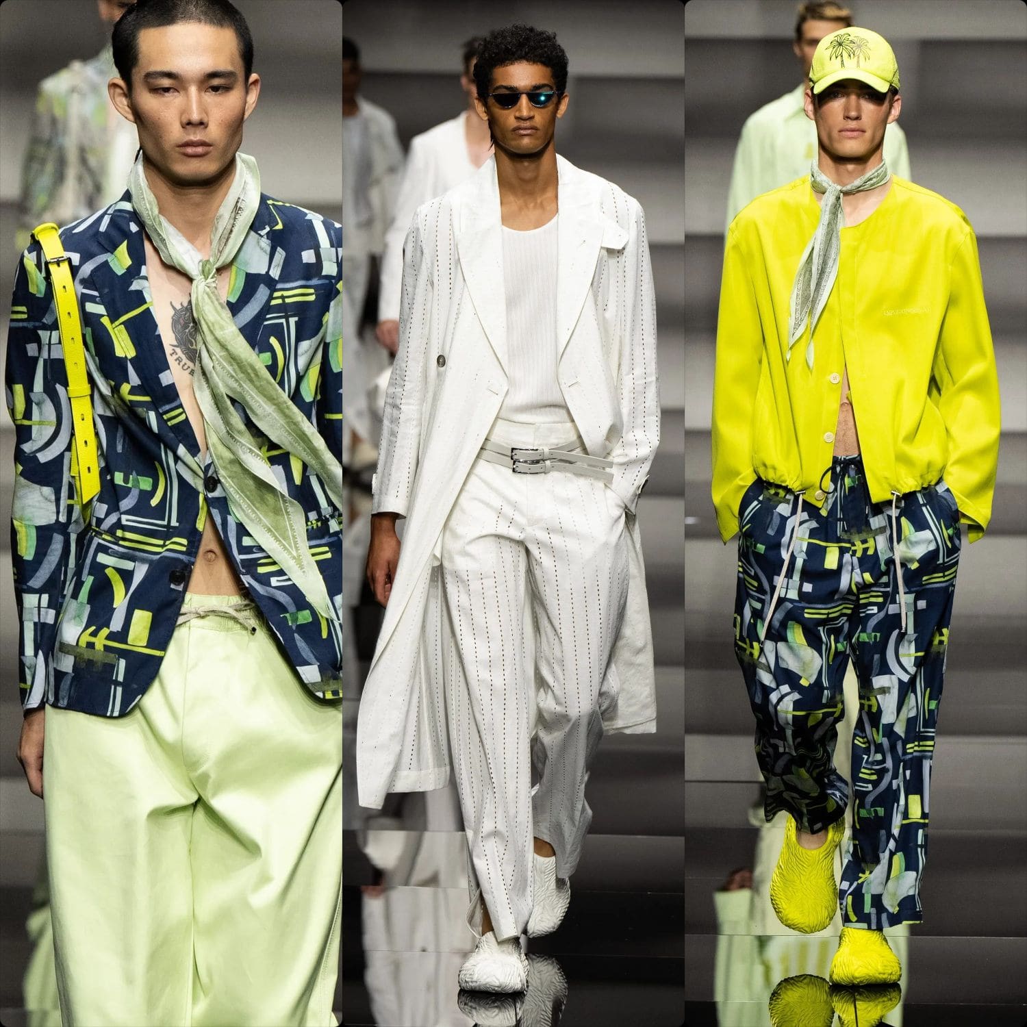 Emporio Armani Hombre Primavera Verano 2023 Runway Revista