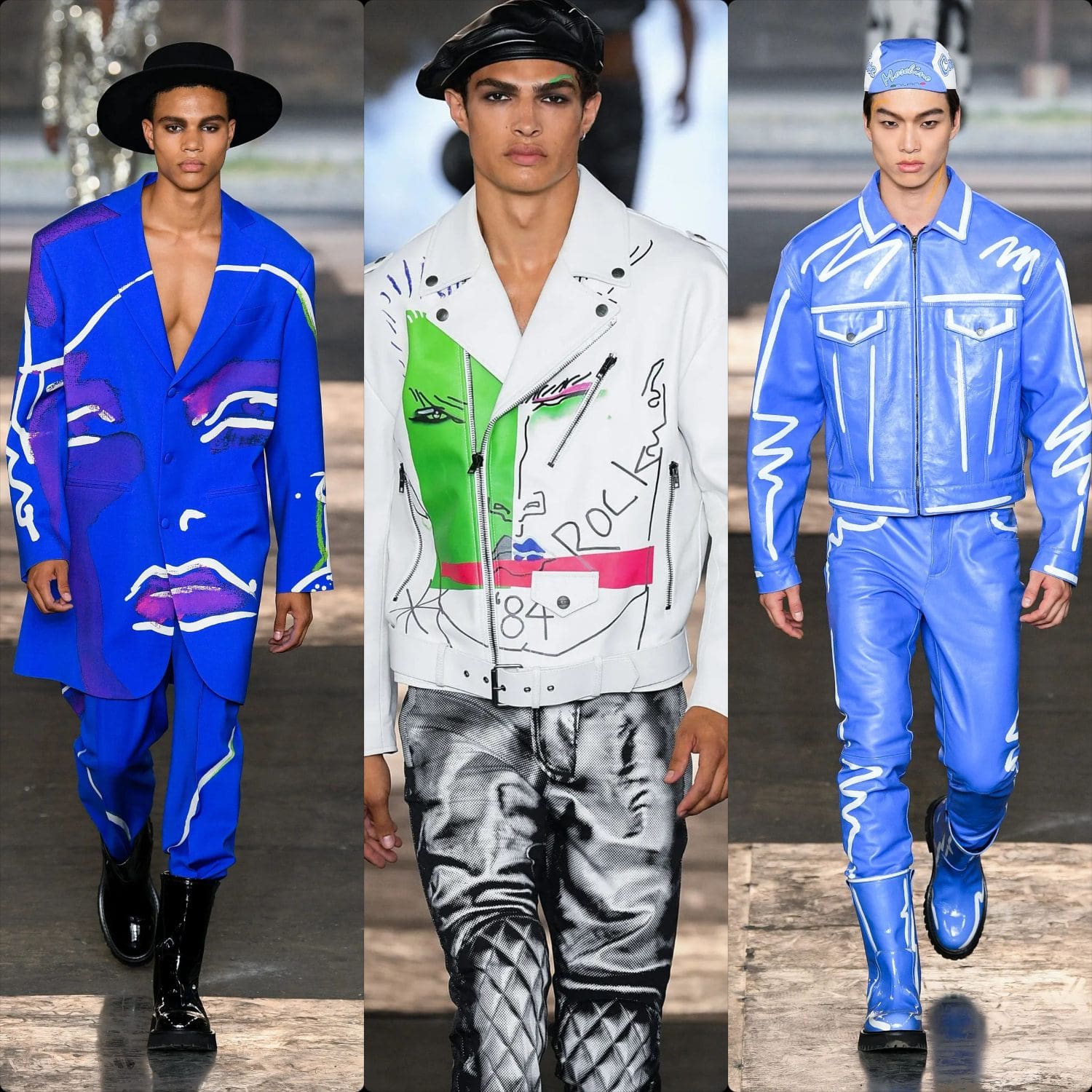 Moschino Homme Printemps Été 2023 Runway Magazine