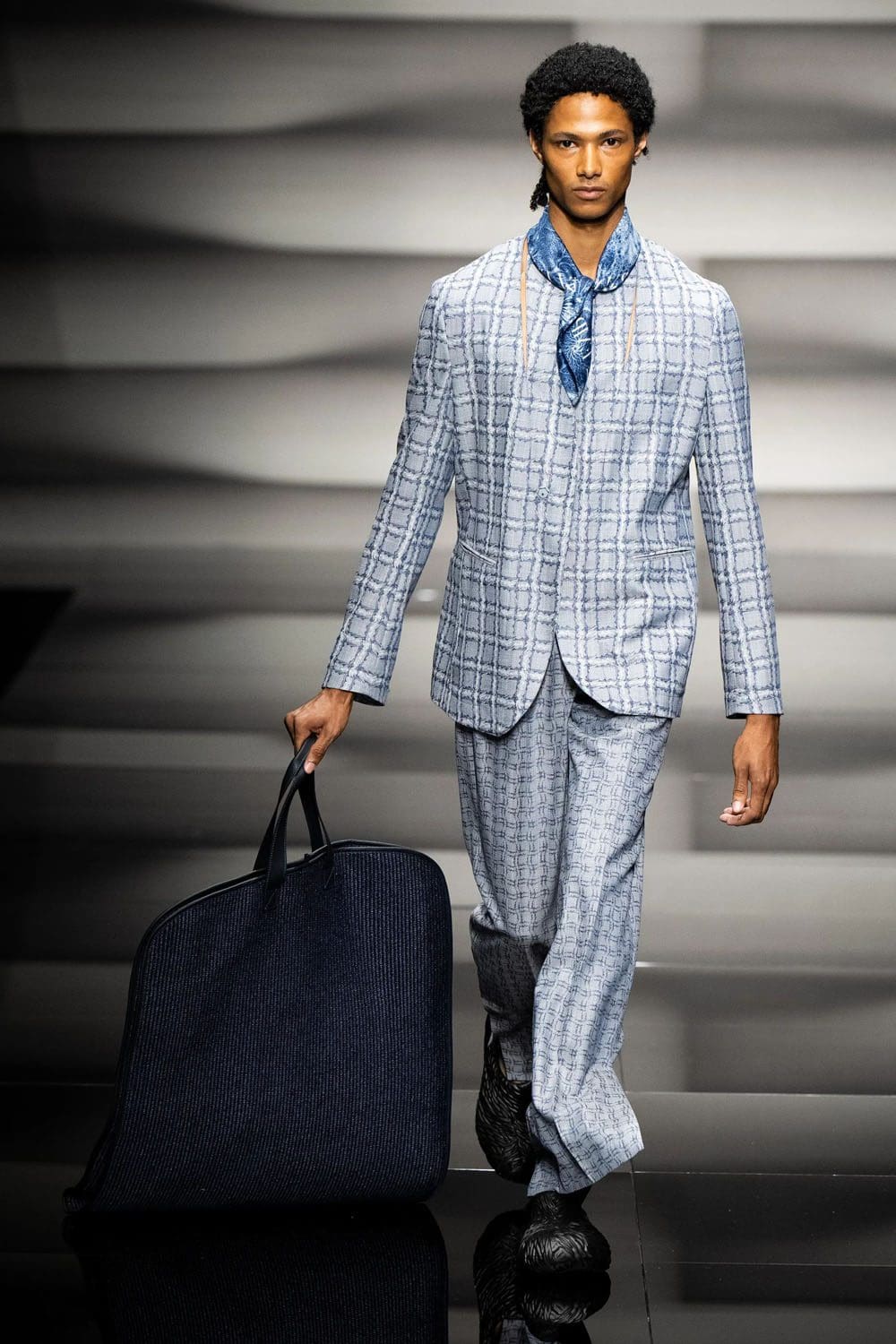 Emporio Armani Hombre Primavera Verano 2023 Runway Revista