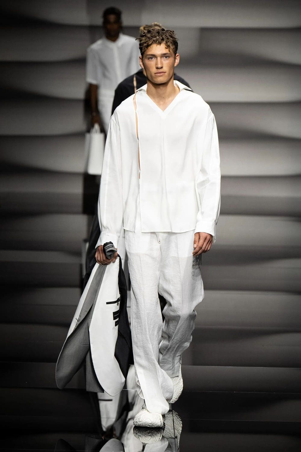 Emporio Armani Hombre Primavera Verano 2023 Runway Revista