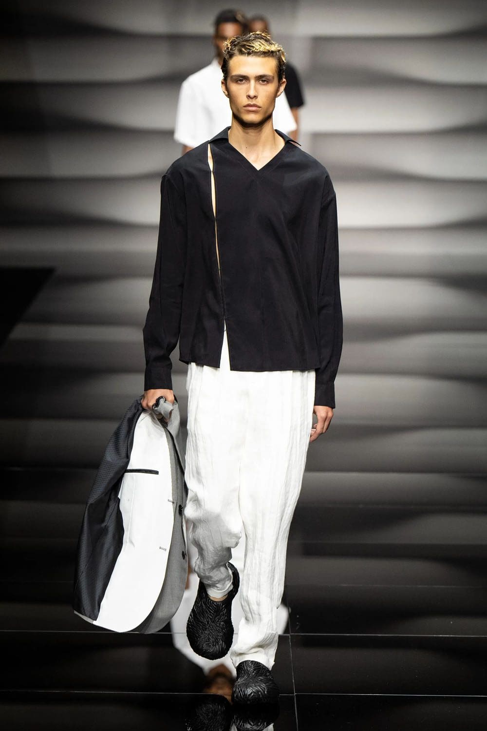 Emporio Armani Hombre Primavera Verano 2023 Runway Revista