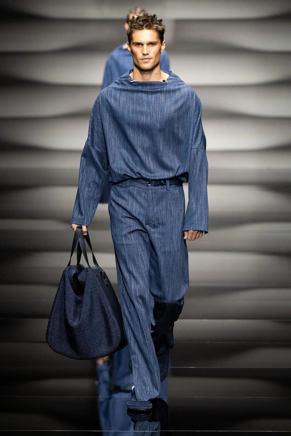 Emporio Armani Hombre Primavera Verano 2023 Runway Revista