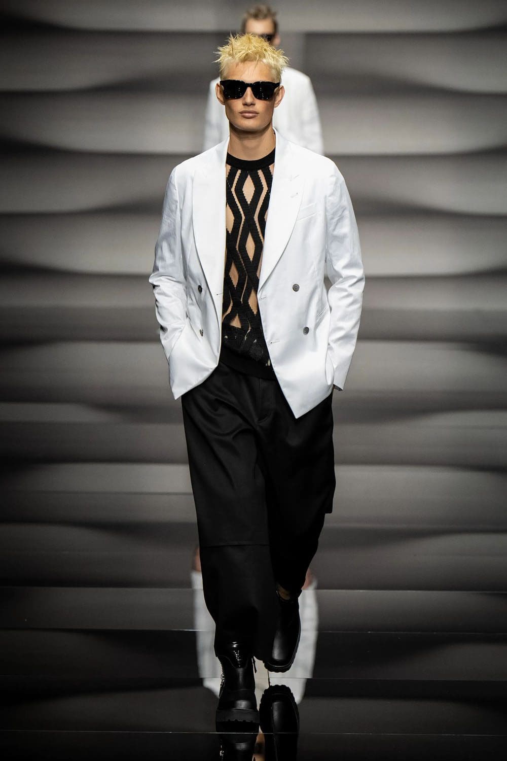 Emporio Armani Hombre Primavera Verano 2023 Runway Revista