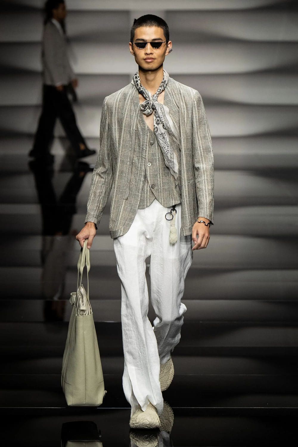 Emporio Armani Hombre Primavera Verano 2023 Runway Revista
